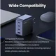 UGREEN Nexode Air 100W USB/USB-C PD Snellader GaN Adapter Grijs afbeelding 9