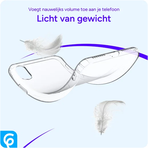 Oppo Reno 12 F Hoesje Schokbestendig en Dun TPU Back Cover Transparant afbeelding 5