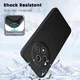 Oppo Reno 12 F Hoesje Dun TPU Back Cover Matte Zwart afbeelding 2