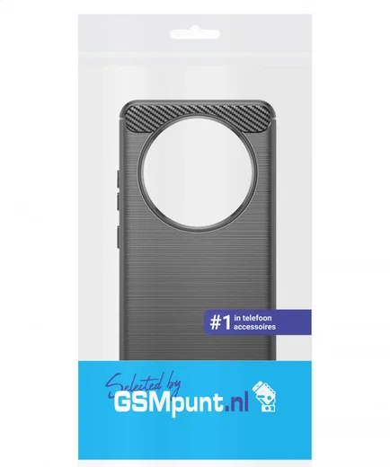 Oppo Reno 12 F Hoesje Geborsteld TPU Flexibele Back Cover Zwart afbeelding 9