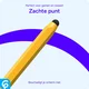 SBG Universele Kindvriendelijke Potlood Stylus Pen voor Kinderen Geel afbeelding 5