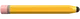 SBG Universele Kindvriendelijke Potlood Stylus Pen voor Kinderen Geel