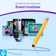 SBG Universele Kindvriendelijke Potlood Stylus Pen voor Kinderen Geel afbeelding 6