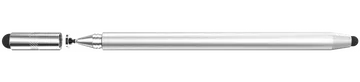 SBG Universele Stylus Pen Met Zachte Punt en Precisie Punt Zilver