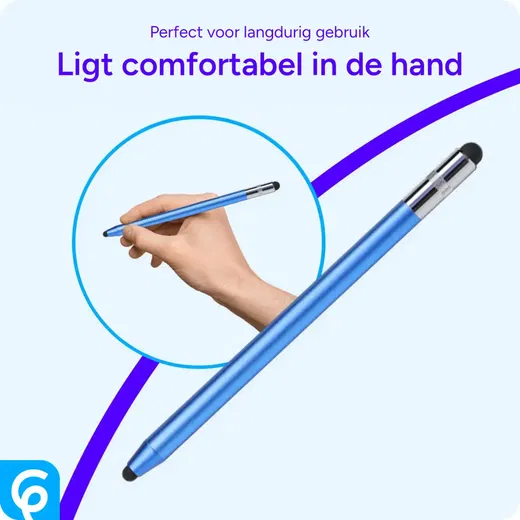 SBG Universele Stylus Pen Met Zachte Punt en Precisie Punt Blauw afbeelding 2