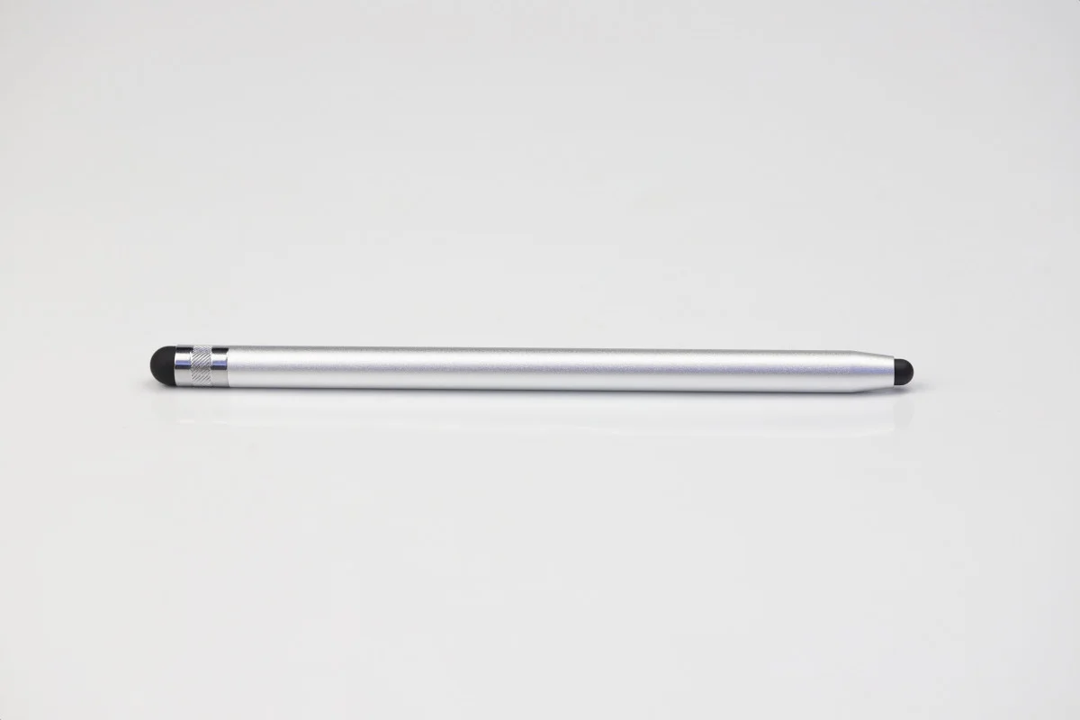 SBG Universele Stylus Pen Met Twee Zachte Punten Zilver afbeelding 6