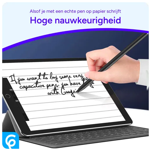 SBG Universele Stylus Pen Met Twee Zachte Punten Zwart afbeelding 2