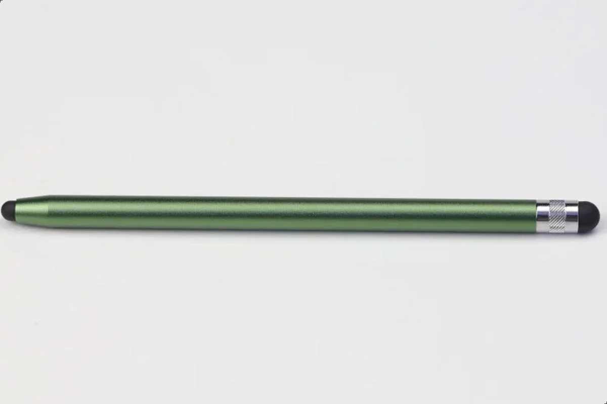 SBG Universele Stylus Pen Met Twee Zachte Punten Groen afbeelding 5