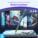 SBG Universele Stylus Pen Met Twee Zachte Punten Groen afbeelding 3