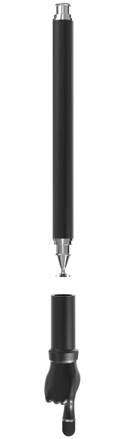 SBG Universele Wijzende Vinger Stylus Pen Zwart afbeelding 7