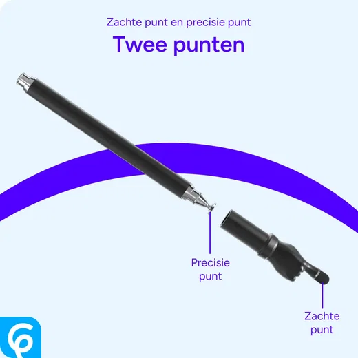 SBG Universele Wijzende Vinger Stylus Pen Zwart afbeelding 4