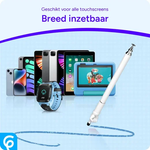 SBG Universele Wijzende Vinger Stylus Pen Wit afbeelding 5