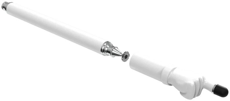 SBG Universele Wijzende Vinger Stylus Pen Wit afbeelding 7