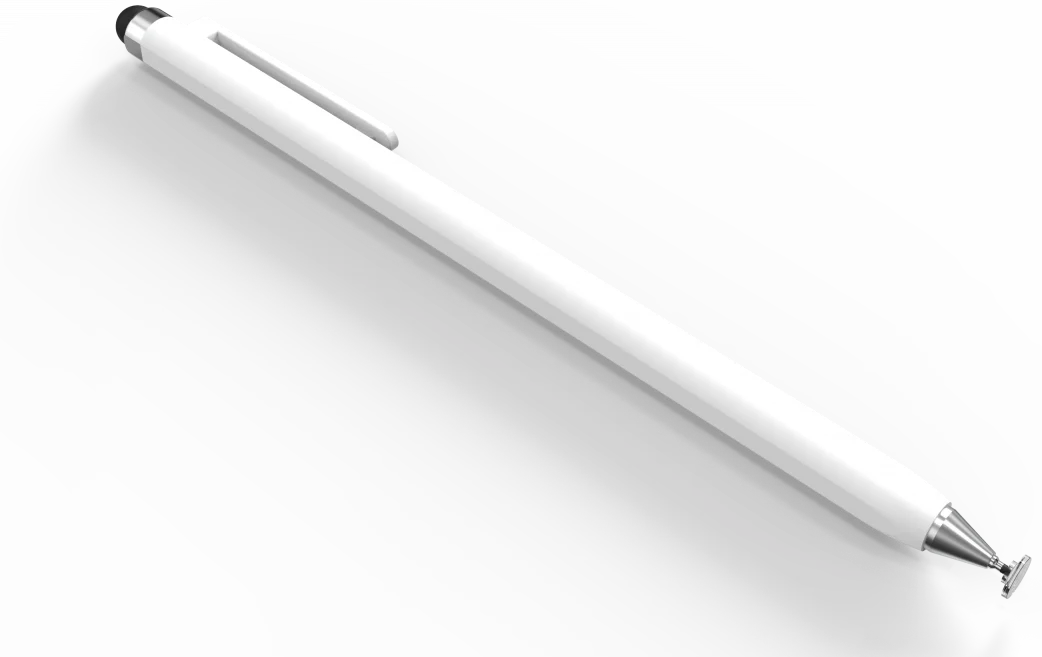 SBG Universele Stylus Pen Met Schuifsysteem Wit afbeelding 7