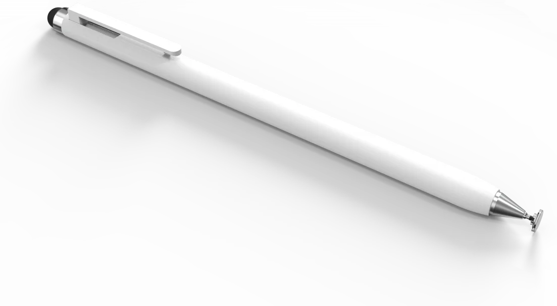 SBG Universele Stylus Pen Met Schuifsysteem Wit afbeelding 6
