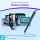 SBG Universele Stylus Pen Met Schuifsysteem Zwart afbeelding 5