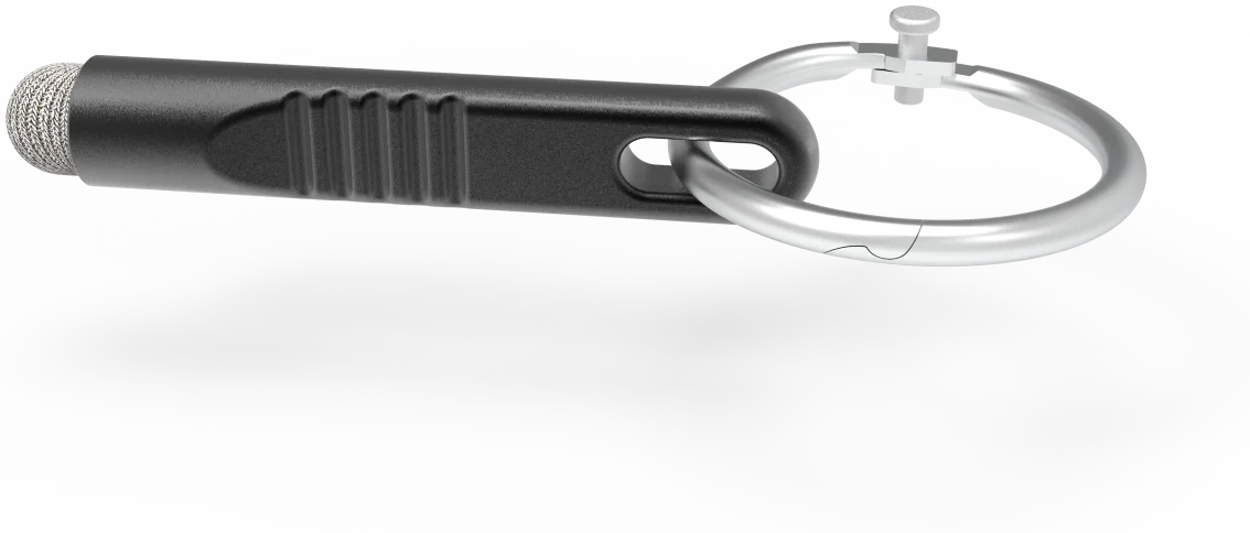 SBG Universele Stylus Pen Sleutelhanger Voor Alle Touchscreens Zwart afbeelding 6