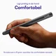 Buddi Class Universele Stylus Pen Met Zachte Punt Zwart afbeelding 2