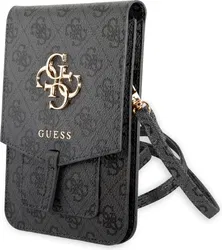 Guess Crossbody Telefoontasje - Schoudertasje Smartphone 4G Logo Zwart afbeelding