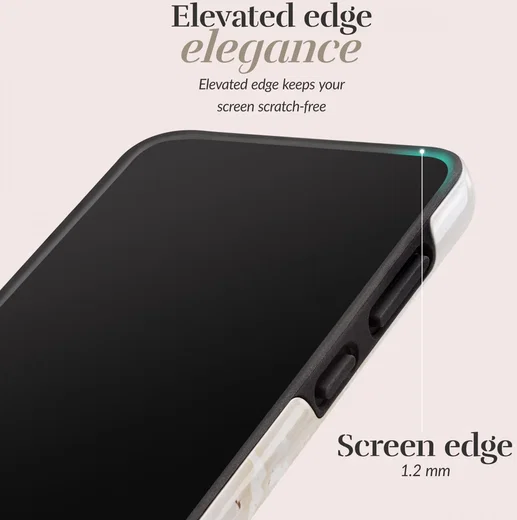 MIO MagSafe Apple iPhone 16 Hoesje Hard Shell Back Cover Gold Marble afbeelding 7
