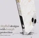 MIO MagSafe Apple iPhone 16 Hoesje Hard Shell Back Cover White Roses afbeelding 5