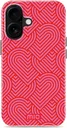 MIO MagSafe Apple iPhone 16 Hoesje Hard Shell Back Cover Wild Hearts