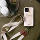 MIO MagSafe Apple iPhone 16 Pro Hoesje Hard Shell Back Cover Gold Marble afbeelding 2