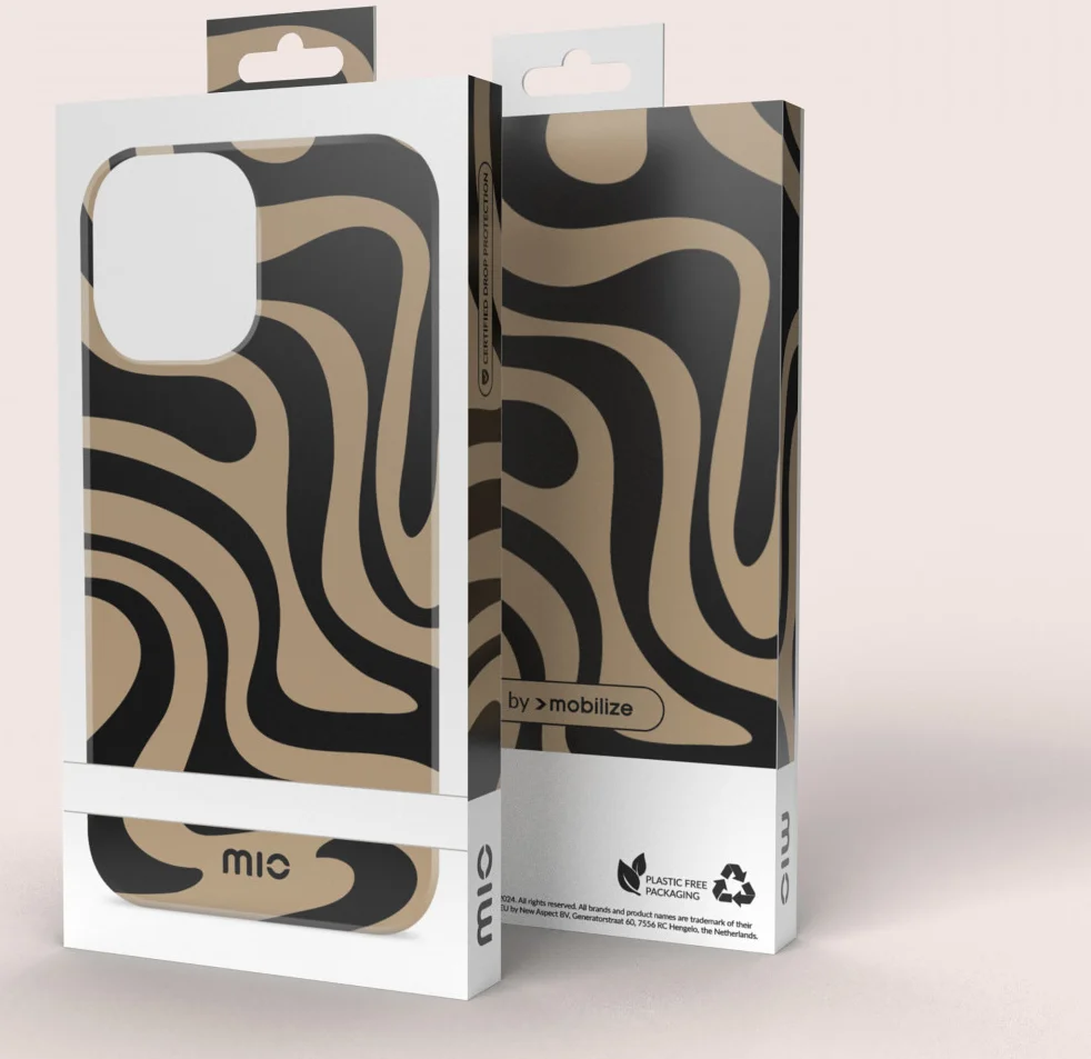 MIO MagSafe Apple iPhone 16 Pro Hoesje Hard Shell Back Cover Swirl afbeelding 11
