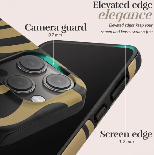 MIO MagSafe Apple iPhone 16 Pro Hoesje Hard Shell Back Cover Swirl afbeelding 6