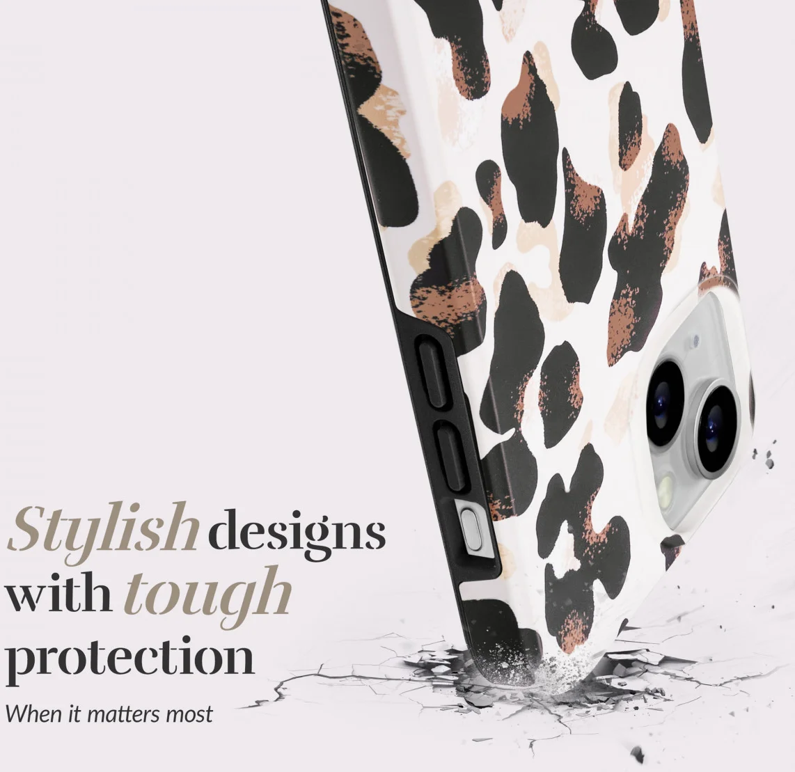 MIO MagSafe iPhone 16 Pro Max Hoesje Hard Shell Back Cover Leopard afbeelding 5