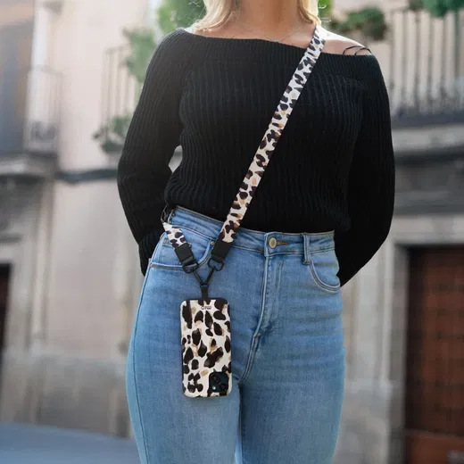 MIO MagSafe iPhone 16 Pro Max Hoesje Hard Shell Back Cover Leopard afbeelding 9