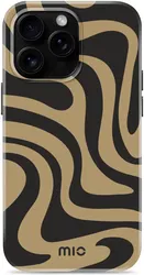 MIO MagSafe iPhone 16 Pro Max Hoesje Hard Shell Back Cover Swirl afbeelding