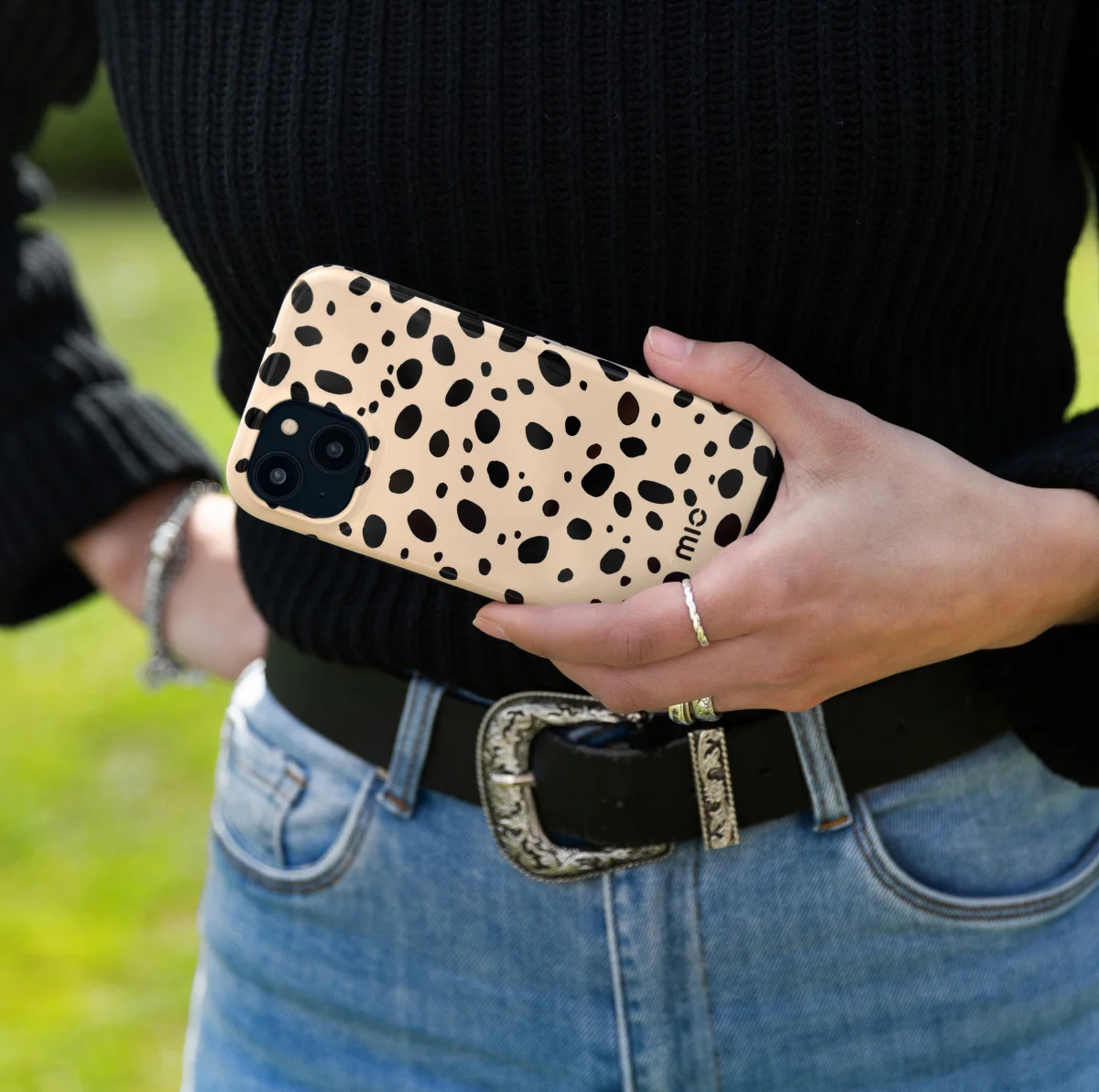 MIO MagSafe iPhone 16 Pro Max Hoesje Hard Shell Back Cover Spots afbeelding 10