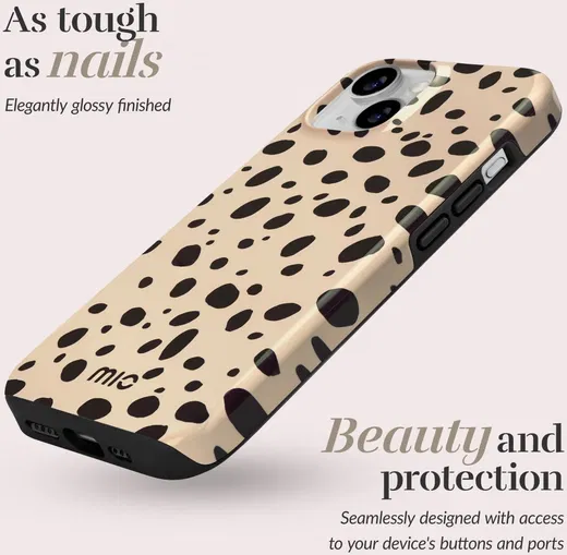 MIO MagSafe iPhone 16 Pro Max Hoesje Hard Shell Back Cover Spots afbeelding 3