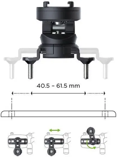 SP Connect Brake Mount - Telefoonhouder Scooter/Brommer voor SPC+ Hoesjes afbeelding 4