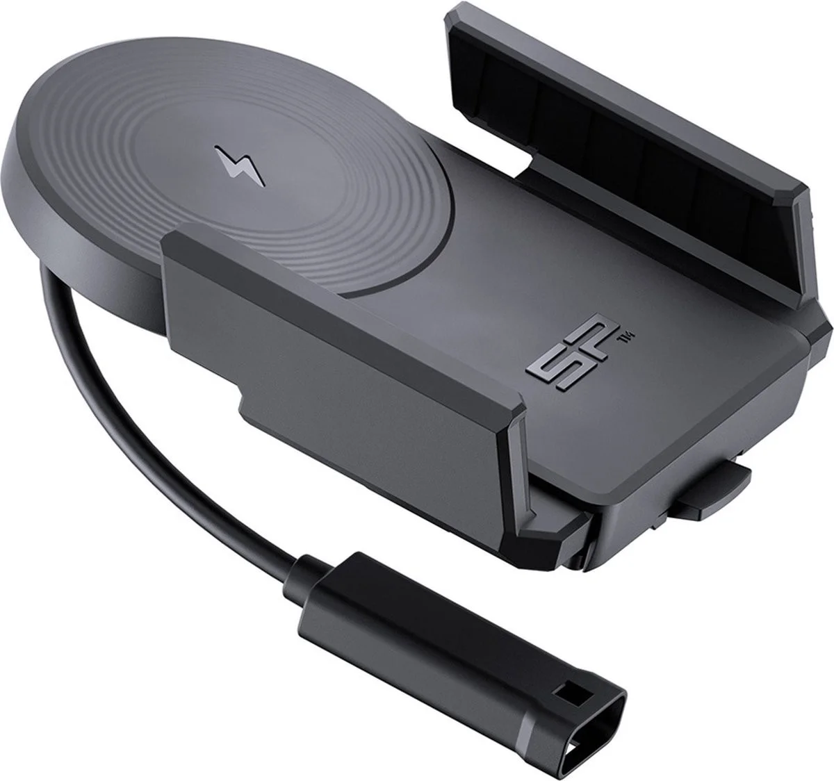 SP Connect Charging Phone Clamp SPC+ - Telefoonhouder met Draadloze Oplader 15W afbeelding 1