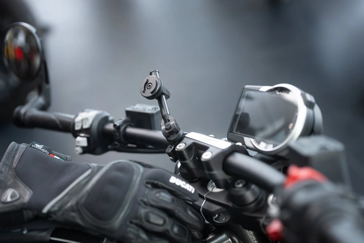 SP Connect Moto Mount 3D SPC+ Telefoonhouder Motor voor SPC+ Hoesjes Zwart afbeelding 4