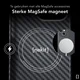 NEKIT Fiber Apple iPhone 13 Hoesje MagSafe Kevlar Back Cover Dun Zwart afbeelding 6