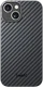 NEKIT Fiber Apple iPhone 13 Hoesje MagSafe Kevlar Back Cover Dun Zwart afbeelding 13