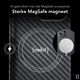 NEKIT Fiber Apple iPhone 13 Pro Hoesje MagSafe Kevlar Back Cover Dun Zwart afbeelding 6
