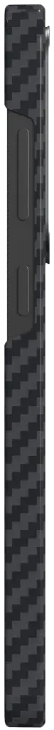 NEKIT Fiber Samsung Galaxy S23 Hoesje MagSafe Kevlar Back Cover Dun Zwart afbeelding 16