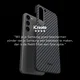 NEKIT Fiber Samsung Galaxy S23 Hoesje MagSafe Kevlar Back Cover Dun Zwart afbeelding 7
