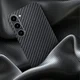 NEKIT Fiber Samsung Galaxy S23 Hoesje MagSafe Kevlar Back Cover Dun Zwart afbeelding 10