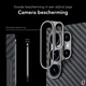 NEKIT Fiber Samsung Galaxy S23 Ultra Hoesje MagSafe Kevlar Back Cover Dun Zwart afbeelding 3