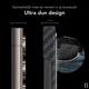 NEKIT Fiber Samsung Galaxy S23 Ultra Hoesje MagSafe Kevlar Back Cover Dun Zwart afbeelding 4