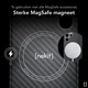 NEKIT Fiber Samsung Galaxy S23 Ultra Hoesje MagSafe Kevlar Back Cover Dun Zwart afbeelding 5