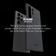 NEKIT Fiber Samsung Galaxy S23 Ultra Hoesje MagSafe Kevlar Back Cover Dun Zwart afbeelding 7