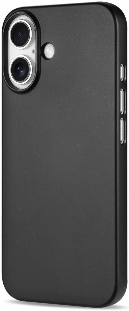 NEKIT Apple iPhone 16 Hoesje met MagSafe Back Cover Dun Zwart afbeelding 3