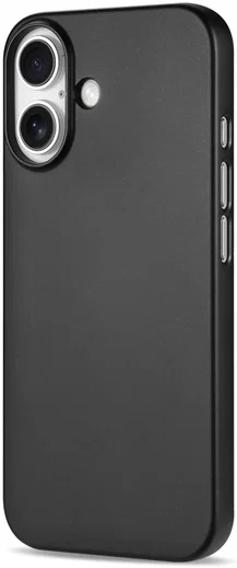 NEKIT Apple iPhone 16 Hoesje met MagSafe Back Cover Dun Zwart afbeelding 3