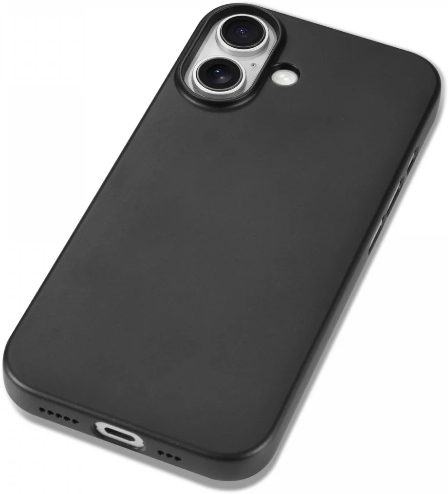 NEKIT Apple iPhone 16 Hoesje met MagSafe Back Cover Dun Zwart afbeelding 7